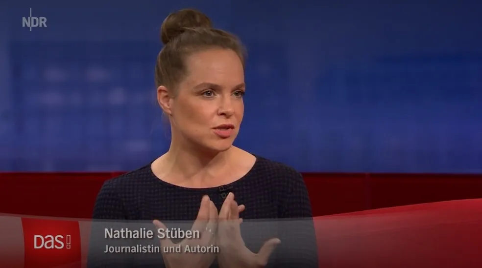 Nathalie Stüben bei der NDR Talkshow