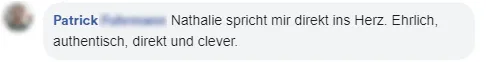 Feedback von Patrick